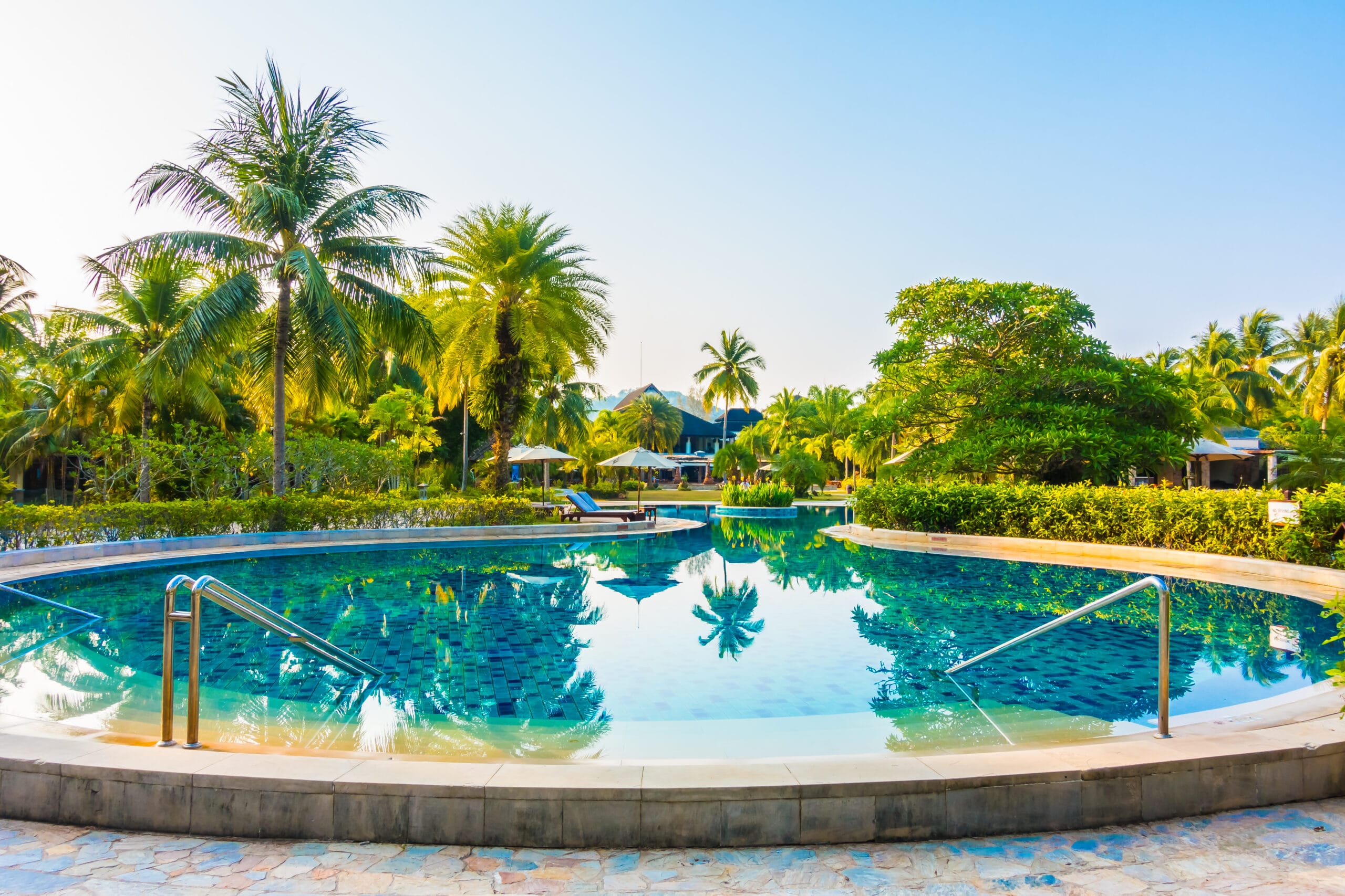 fiberglass pool for a Jefferson Georgia backyard